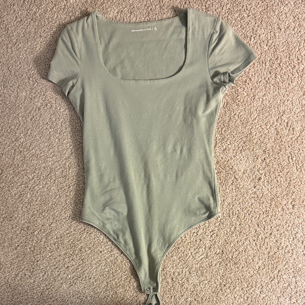 Abercrombie & Fitch Light Green Bodysuit